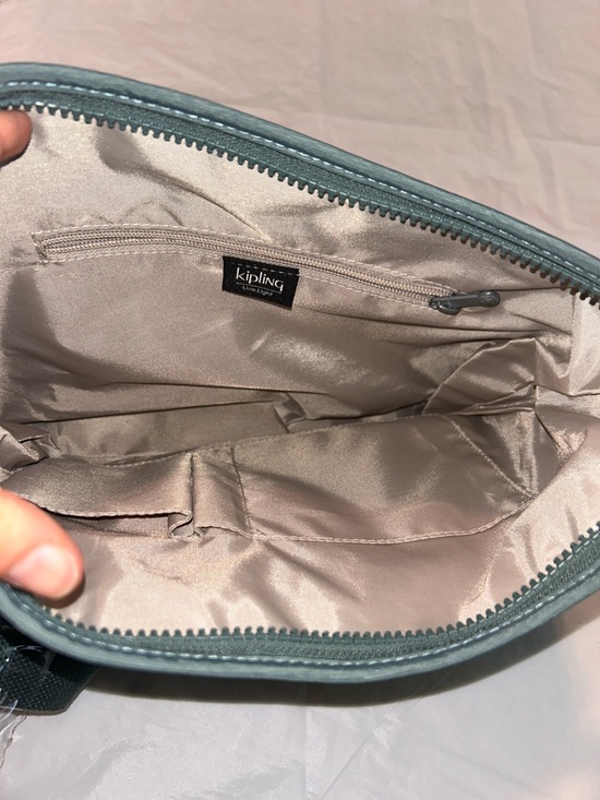 NWOT Kipling Belammie Light Aloe Crossbody Shoulder Bag (No monkey keychain) - Picture 5 of 6